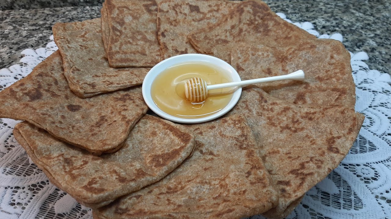 رغايف او مسمن بالقمح الكامل وزيت الزيتون صحي ولذيذ /رغايف /rghayef /msamen /msemen /marooqui