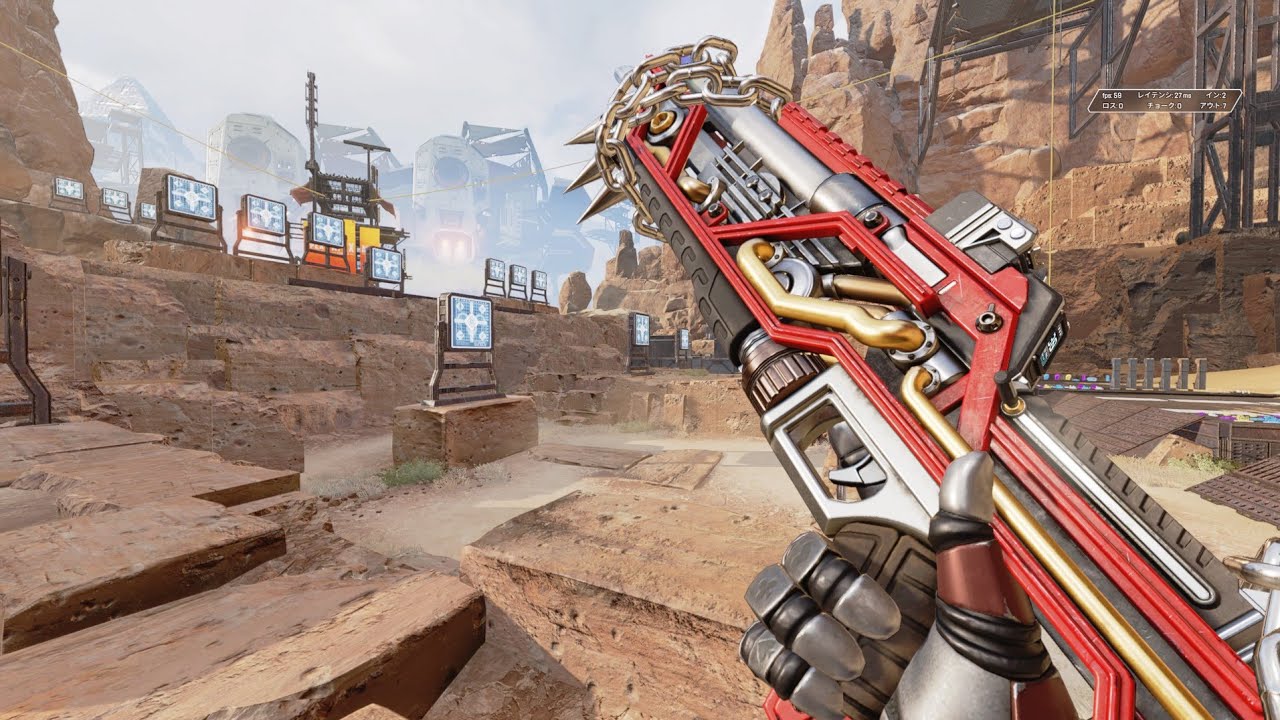 Flatline New Skin SEASON8 BATTLEPASS WEAPON フラットライン 囚われ
