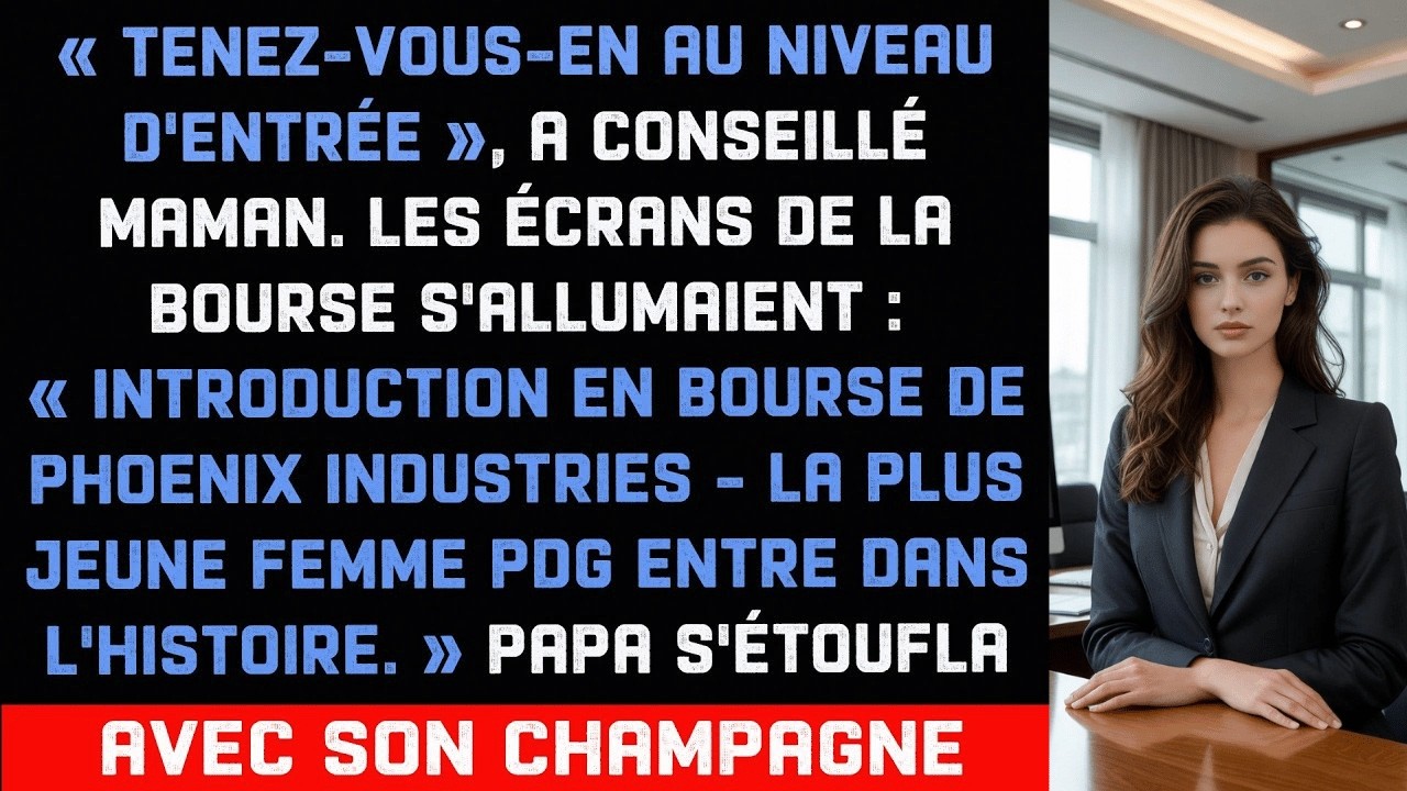Ma sœur aînée a passé cinq ans à me traiter comme la fille inutile de la famille. Le soir où j’ai annoncé que je quittais son entreprise pour lancer ma propre start-up, elle a ri devant tout le...