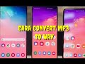 Convert Mp3 To Wav menggunakan  android