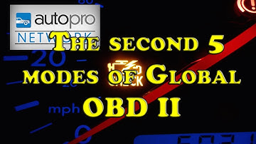 The Trainer #63 - Global OBD II Modes 6 Thru 10