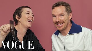 Olivia Colman & Benedict Cumberbatch Ask Rapid-Fire Questions | Off the Cuff | Vogue