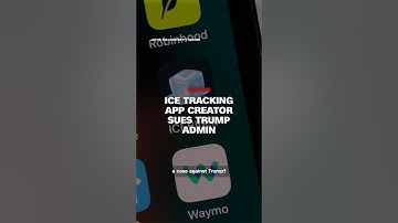 ICE tracking app creator sues Trump administration