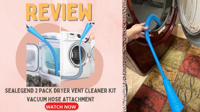 Holikme 2 Pack Dryer Vent Cleaner Kit Dryer Lint Brush Vent Trap
