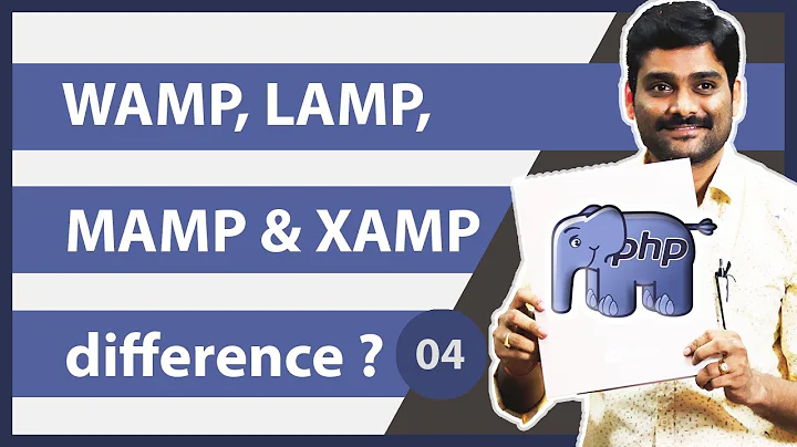 Difference between WAMP / LAMP / MAMP / XAMP - Web IDE - PHP Tutorial 04