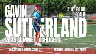 Famous Gavin Sutherland '27 Summer 2025 Highlights Net Worth