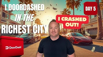 I tried DoorDash in Million Dollar neighborhoods - Day 5