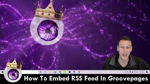 How To Add A Blog, YouTube Channel, Or Social Media Feed (Automatically Updated) To Groovepages Site