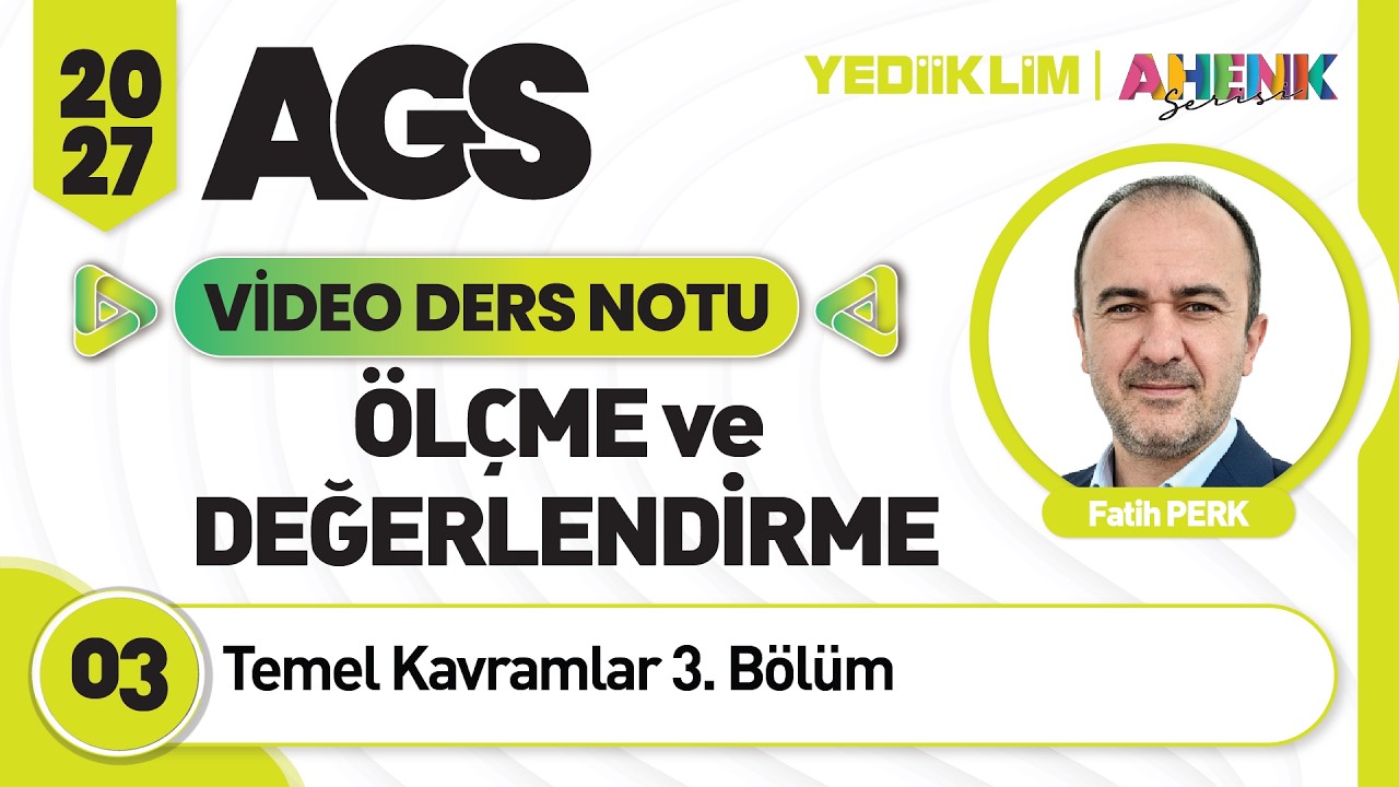 3 - Temel Kavramlar 3. Bölüm - YouTube