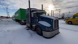 Cold start Cummins ISX in 15F Temps | Owner operator container hauling PNW