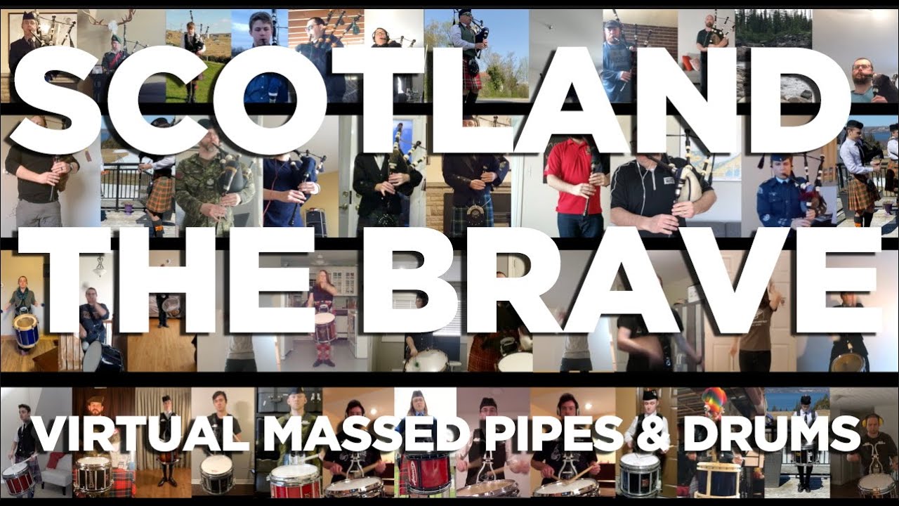 Scotland the Brave/The Black Bear Tattoo Virtual Massed Pipes & Drums
