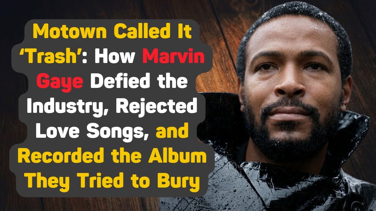 MARVIN GAYE |  The DARK HIDDEN STORY | How Motown Tried to Ban the Truth
