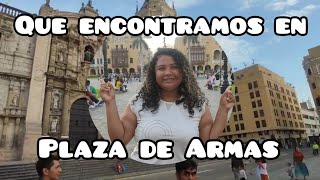 QUÉ PODEMOS HACER en La PLAZA de ARMAS de LIMA PERÚ