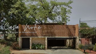 Local Materials, Global Impact: NoFe House's Sustainable Design.