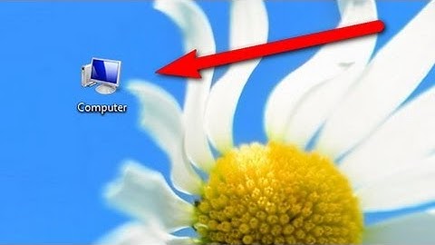 How to add Computer icon on Windows 8 desktop