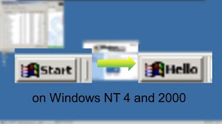 How to change the Start button text on NT 4 and 2000