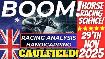 Caulfield | Live Analytics | 29th Nov 2025 | #derby #horseracing