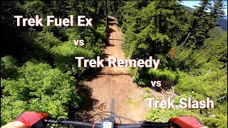 Trek Fuel EX Vs Remedy Vs Slash