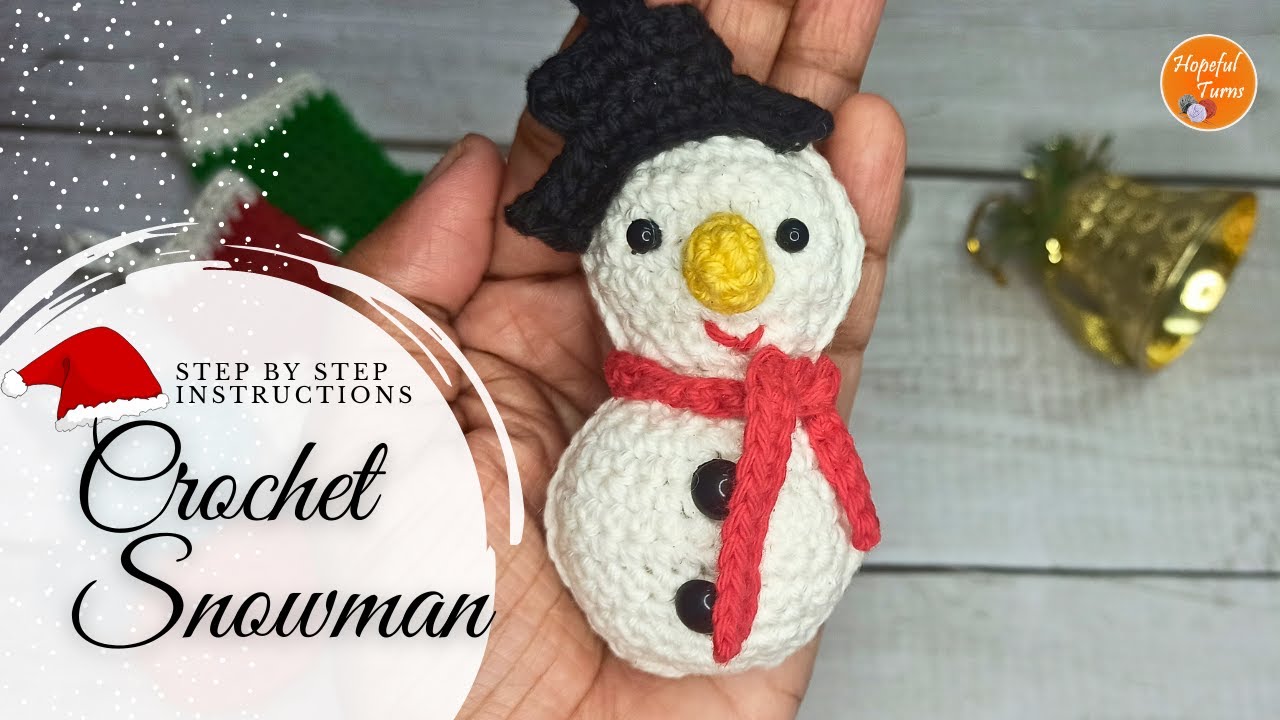 Crochet Snowman Ornament Easy Crochet Christmas Decorations Ragdoll
