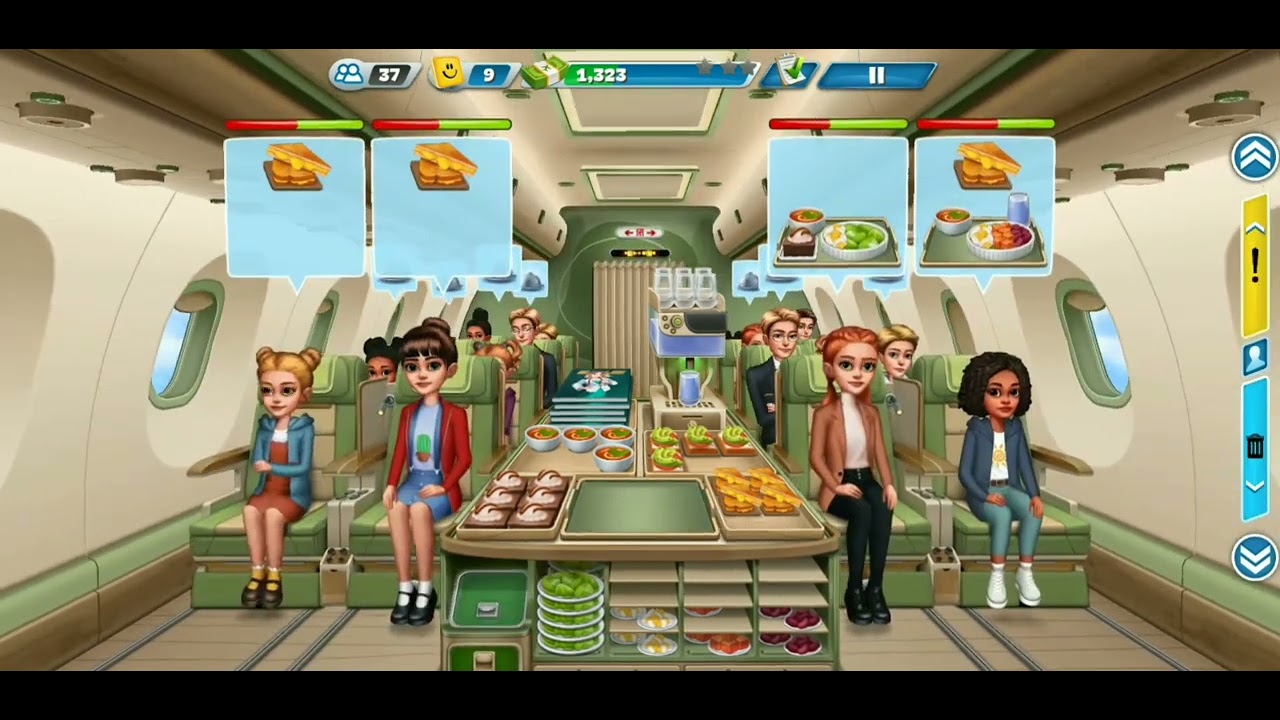 Airplane Chefs Los Angeles Level50 ⭐⭐⭐