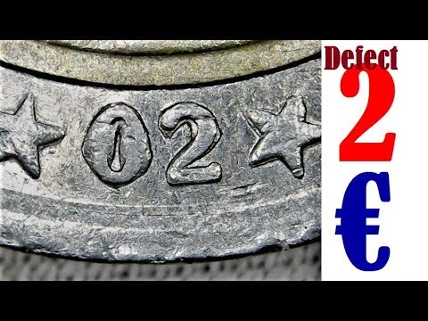 2 Euro - Defect +