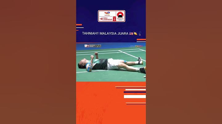 Sejarah tercipta…pasangan beregu lelaki 🇲🇾 juara 🏸👏👏 #bwfworldchampionship2022