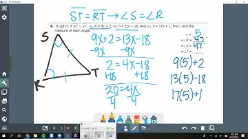 4.9 Isosceles and Equilateral Triangles