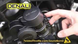 Denali SoundBOMB 120dB Motorcycle Horn For Ducati Hypermotard 796 10-12 