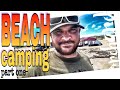 Camping On The Beach in Texas |Eating What I Catch