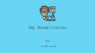 45-Second Crash Course: SQL Normalization
