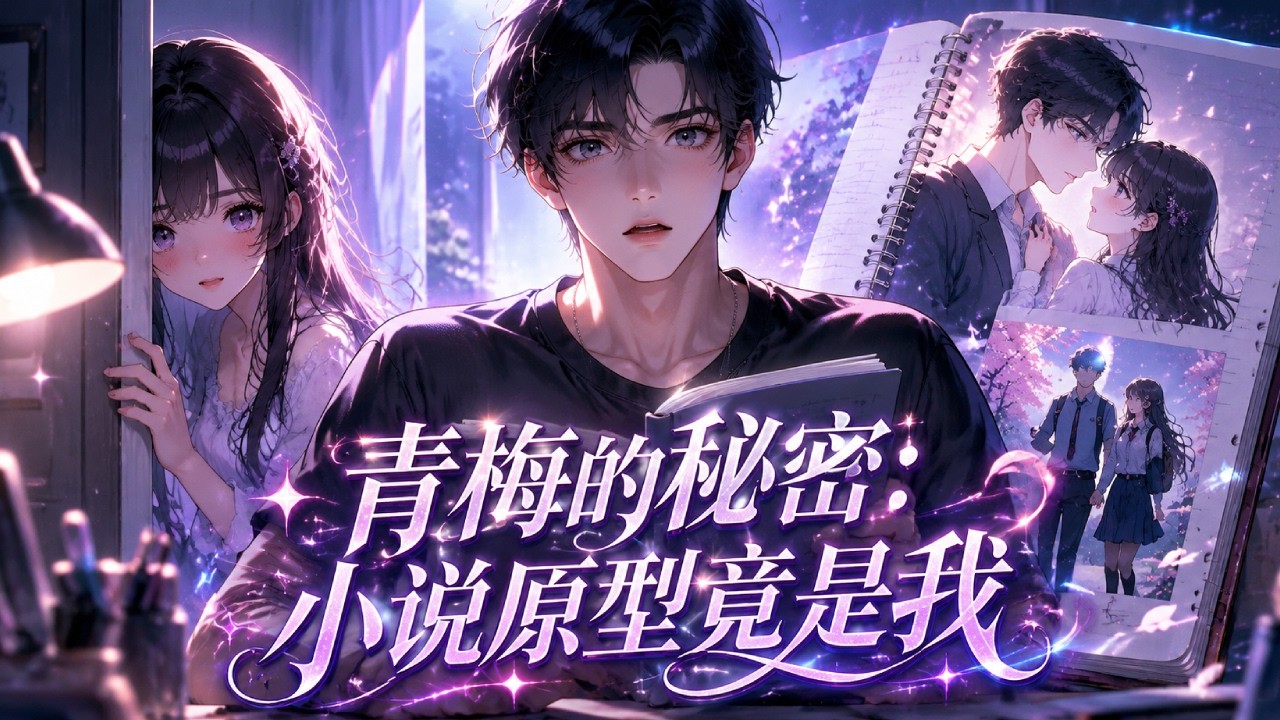 《青梅的秘密:小說原型竟是我》:本以為青梅只是愛寫小說,結果我偷看一眼後,發現男女主原型竟是我們倆!