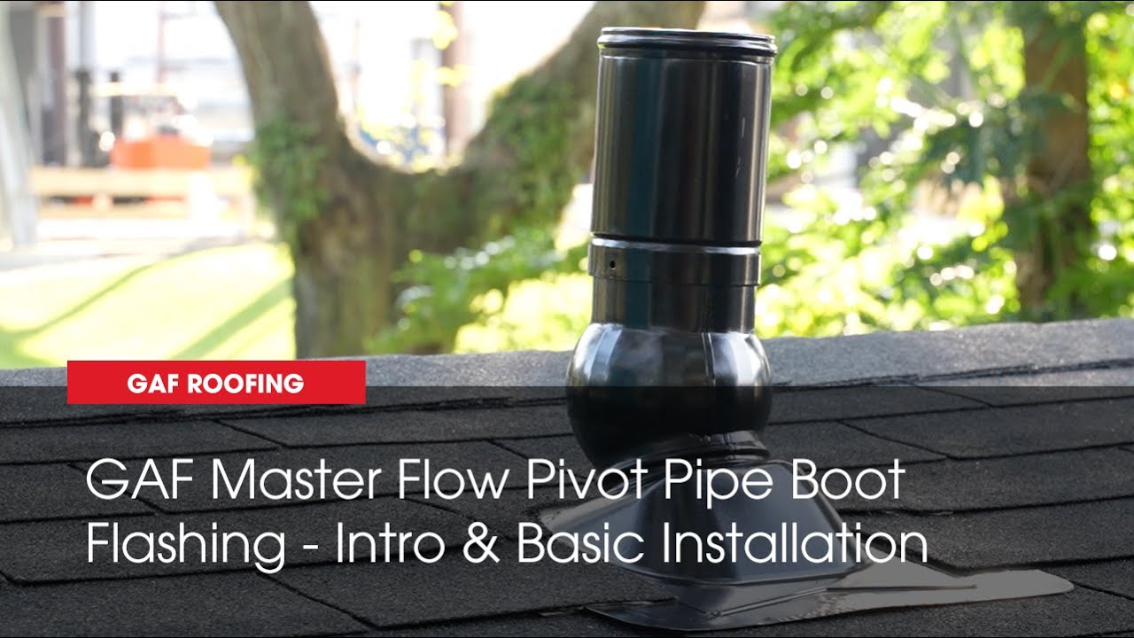 Master Flow™ Pivot™ Pipe Boot Flashing