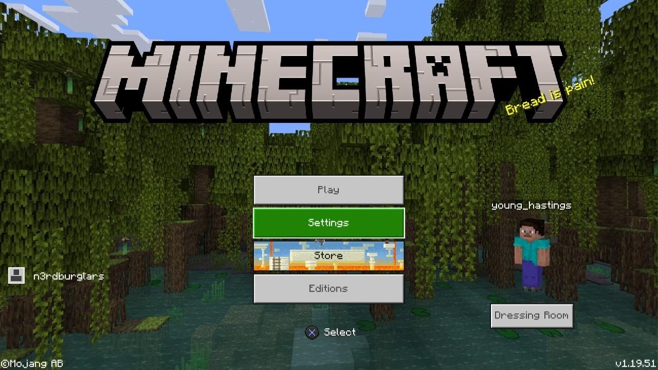 How To Unlink Microsoft Account From Minecraft On PlayStation - YouTube