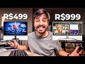 Melhores Monitores BARATOS pra Estudo e Trabalho e Jogos!!!