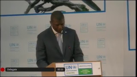 UNEA-3: High Level Segment Opening Ceremony - French Language