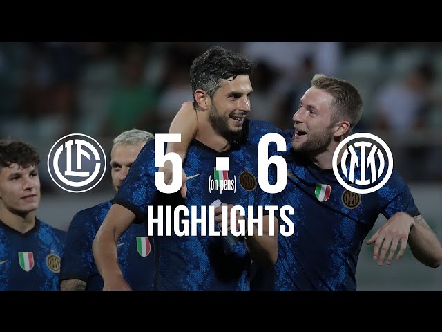 Lugano Inter 1-4: gli HIGHLIGHTS dell'amichevole