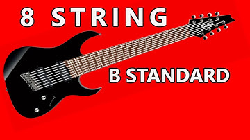 8 STRING - B STANDARD - GUITAR TUNING TONES