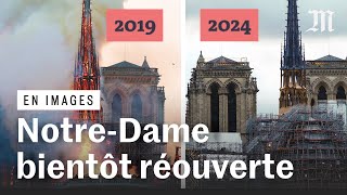 NotreDame de Paris : 5 ans après l'incendie, où en est la cathédrale ?