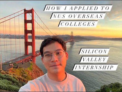 How I applied for NUS Overseas Colleges (NOC) and got into Silicon Valley for a full-time Internship