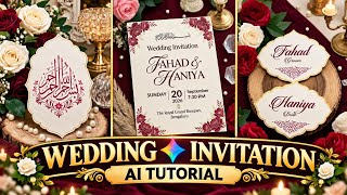 Create a Luxury Wedding Invitation Video with Google Gemini 3.1 Pro | AI Wedding Video Tutorial screenshot 2