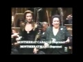 Montserrat Caballé  & Montserrat Martí ~ " Niñas que a vender flores, Los Diamantes de la Corona"