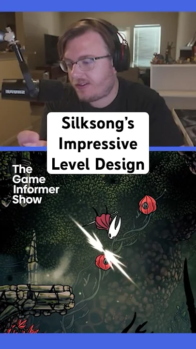 Hollow Knight Silksong level design BREAKDOWN (Podcast Clip) #silksong #hollowknight #metroidvania