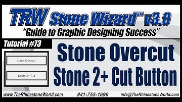TRW Stone Wizard 3 0 Tutorial Video 73 Stone Over Cut 2 Cut