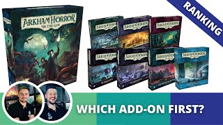 Arkham Horror The Card Game: Ranking our favorite board game. Which expansions you should get first?