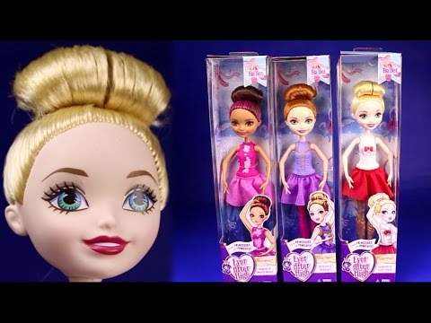 ever after high ballet dolls