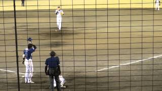 20141004 日本独立リーグ GCS2014 第1戦 7回裏 in