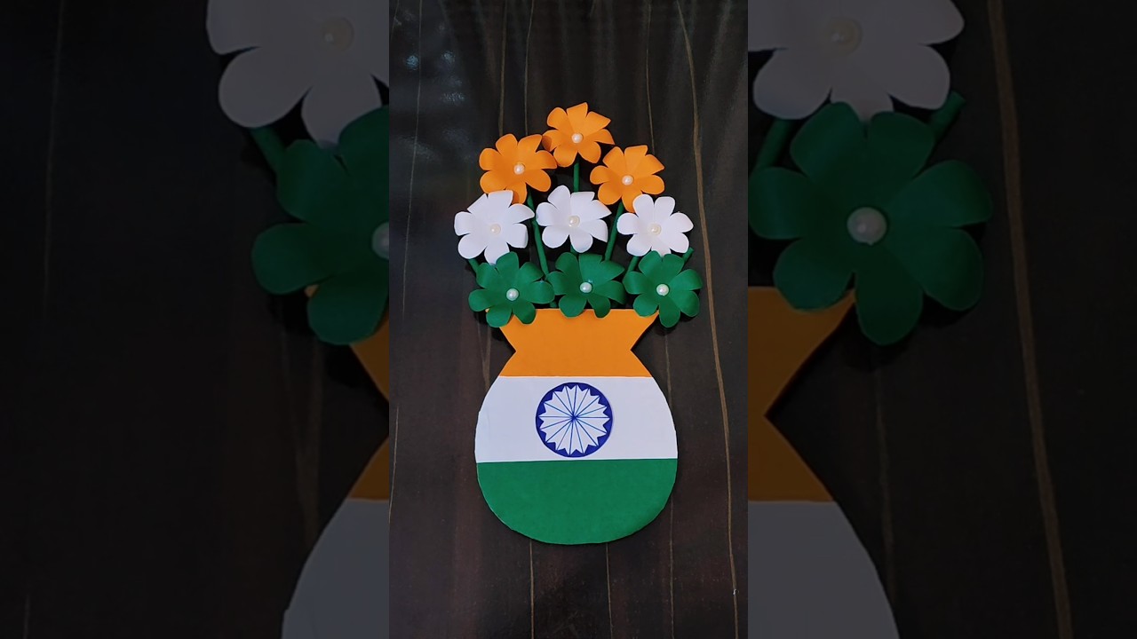 DIY Republic Day Special Tricolor Wall Hanging ideas | Republic Day Craft 
