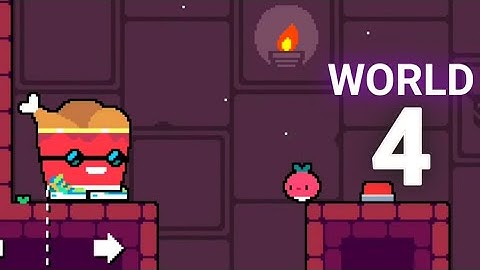 Dadish 2 Gameplay - World 4 FANTOMO TEMPLE Levels 31 - 40 Walkthrough (Android/iOS)