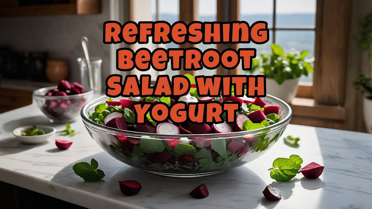 Refreshing Beetroot Salad with Yogurt