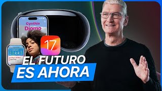 Apple sorprende al mundo con sus gafas Apple Vision Pro y iOS 17 en la WWDC 2023